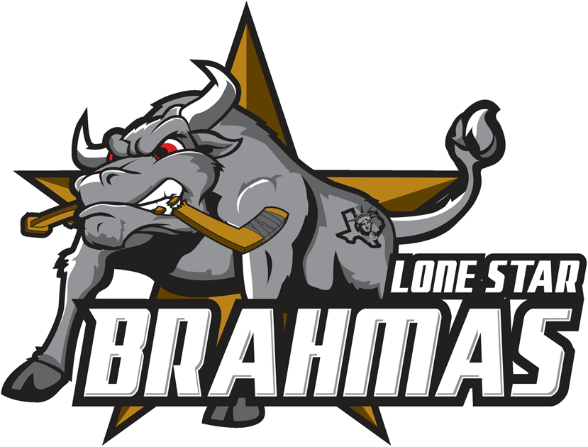 lone star brahmas 2013 14-pres alternate logo iron on transfers for T-shirts